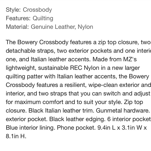 Mz Wallace Bowery crossbody in star print - Picture 3 of 16